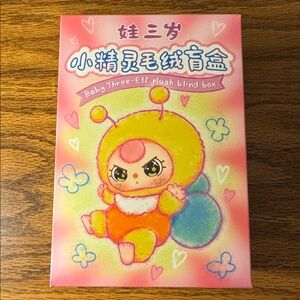 BB3 Baby Three Elf Plush Blind Box New